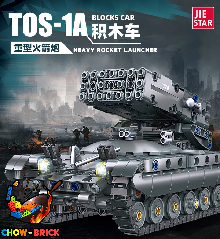 JIESTAR 58142 TOS-1A Heavy Rocket Launcher - ChowBrick Store