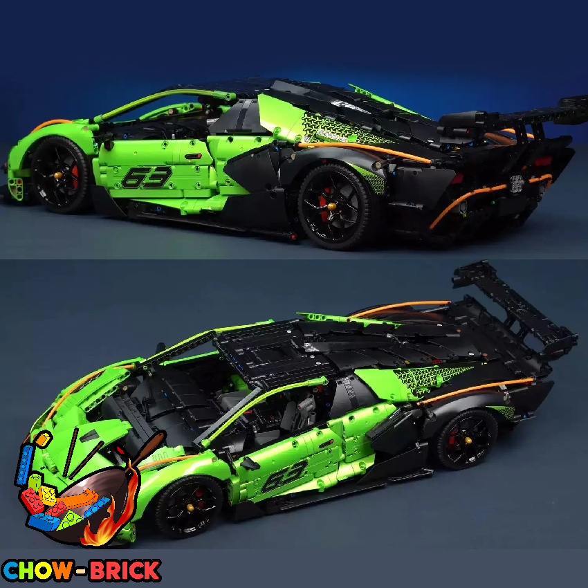 TGL & LaoLiang MOC 1/8 01 Supercar Lamborghini Static Version