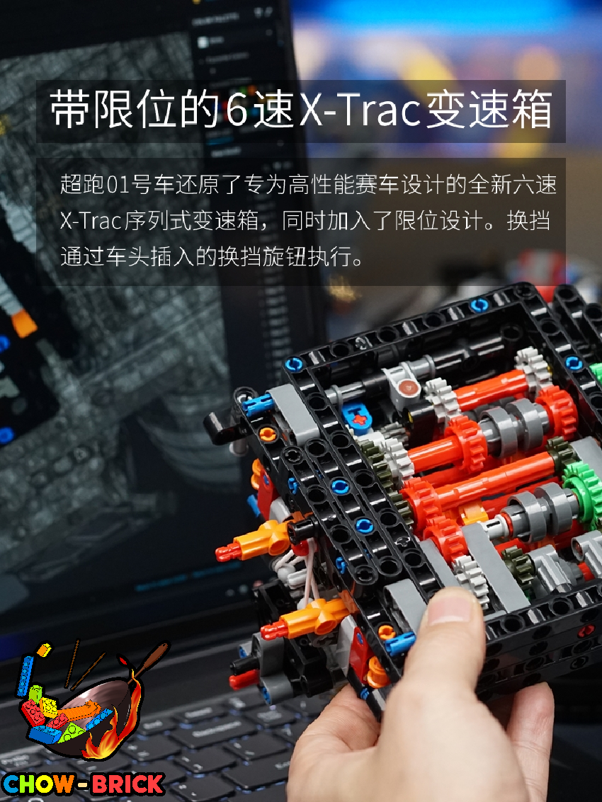 TGL & LaoLiang MOC 1/8 01 Supercar Lamborghini Static Version