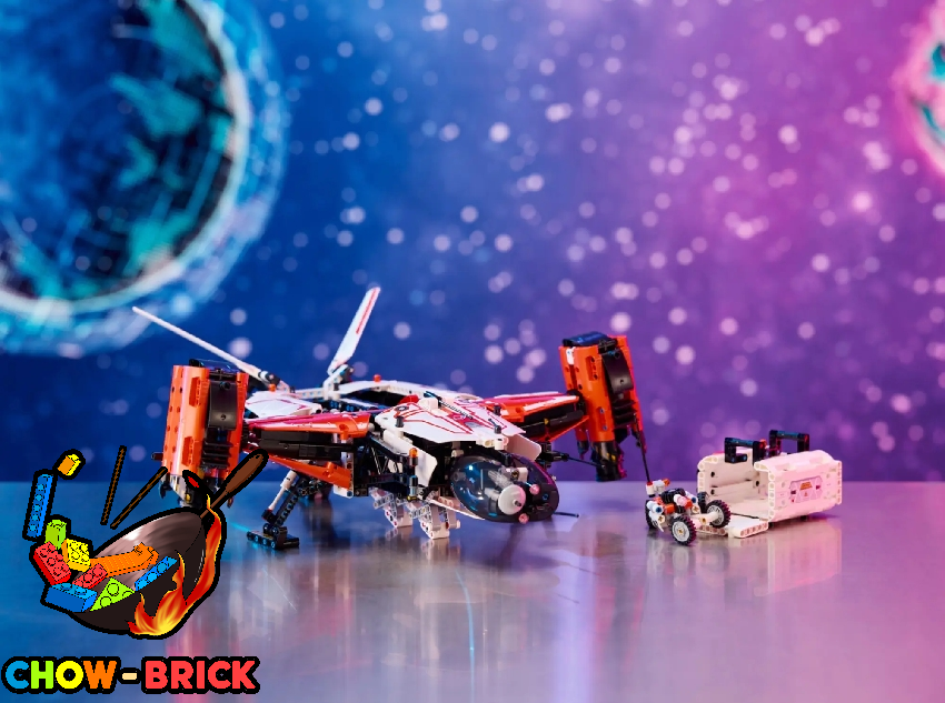 4th Party 80281 VTOL Heavy Cargo Spaceship LT81 - ChowBrick Store