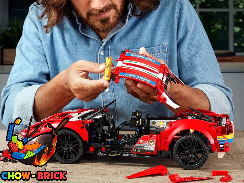 4th Party Ferrari 488 GTE 'AF Corse #51' - ChowBrick Store