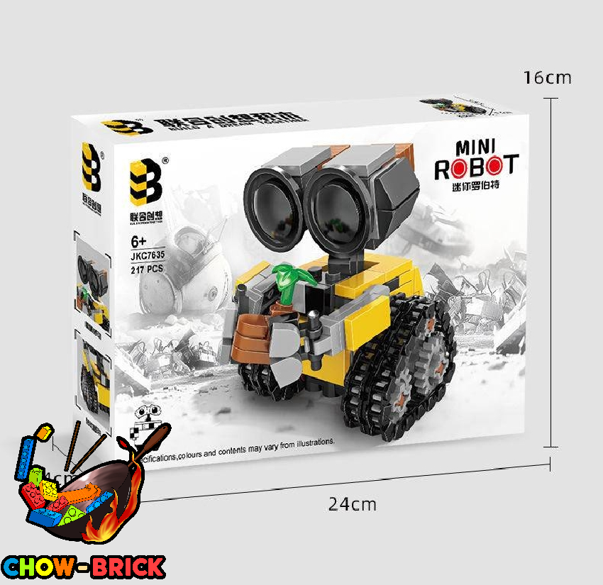 LHCX JKC7635 Mini WALL-E - ChowBrick Store