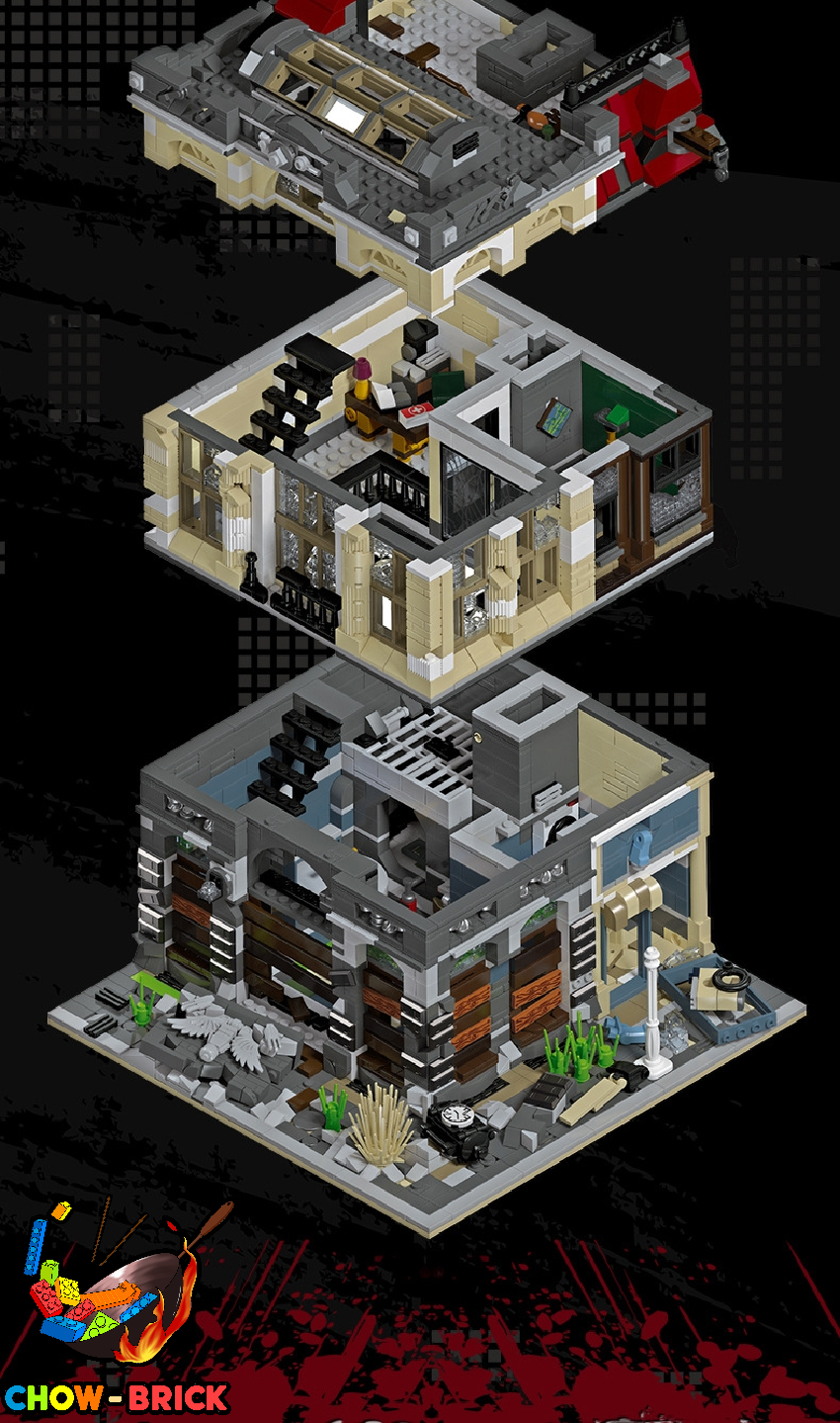 Jie Star 89102 Brick Bank Apocalypse Version - ChowBrick Store