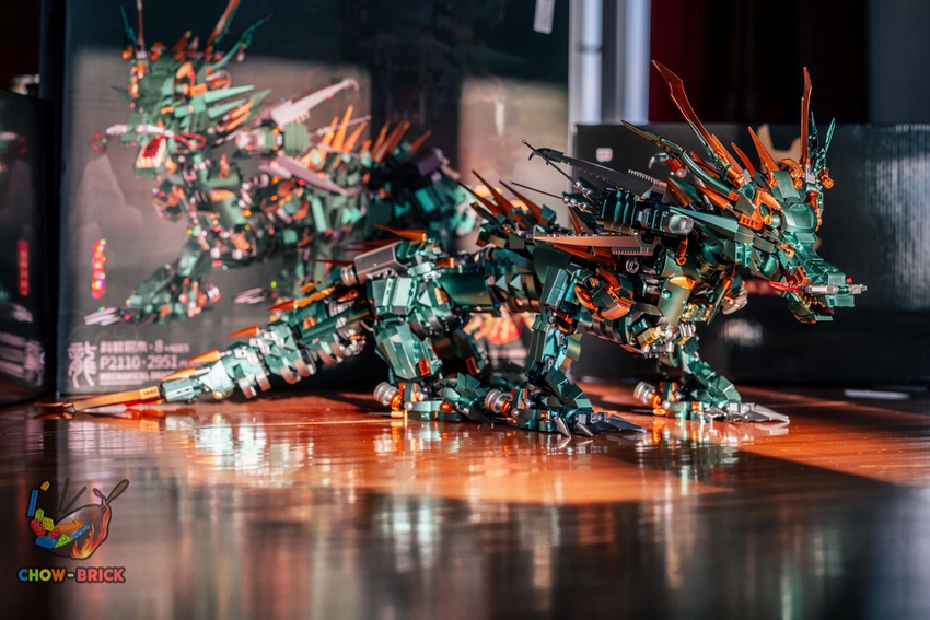 Create with Passion P2110 Mechanical Dragon - ChowBrick Store