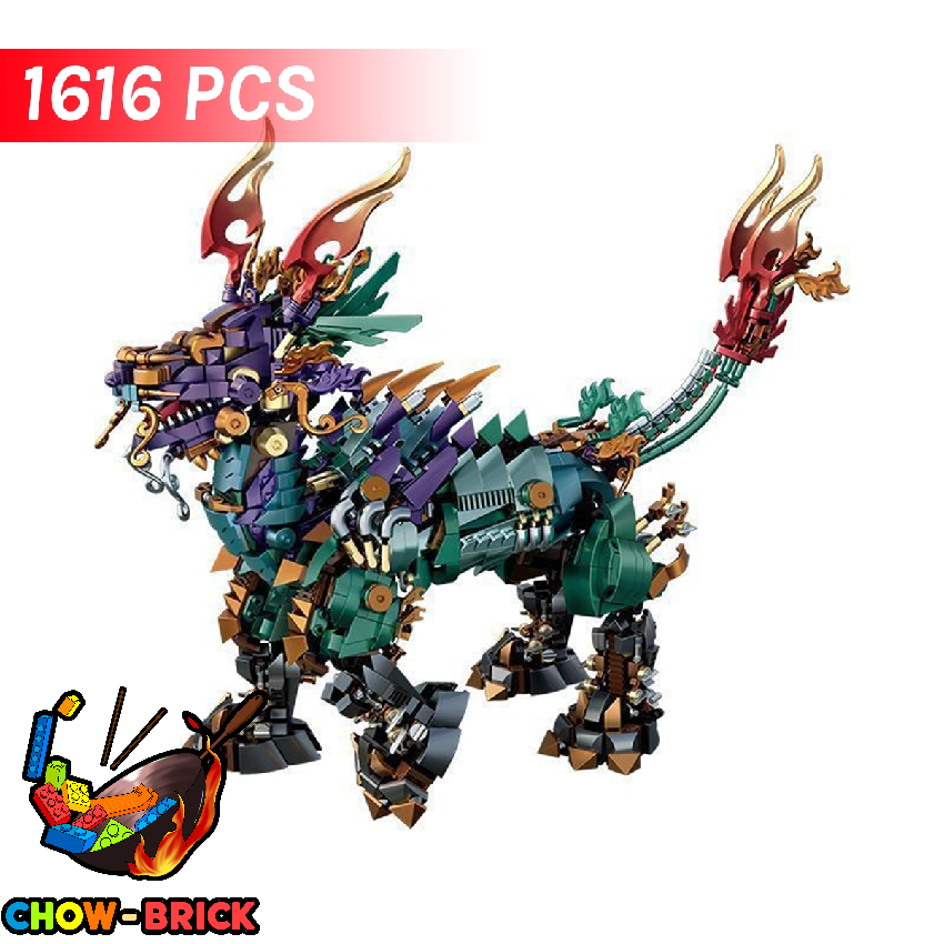 purin様 Create with Passion P2108 Qilin Kirin Dragon Mecha - ChowBrick Store
