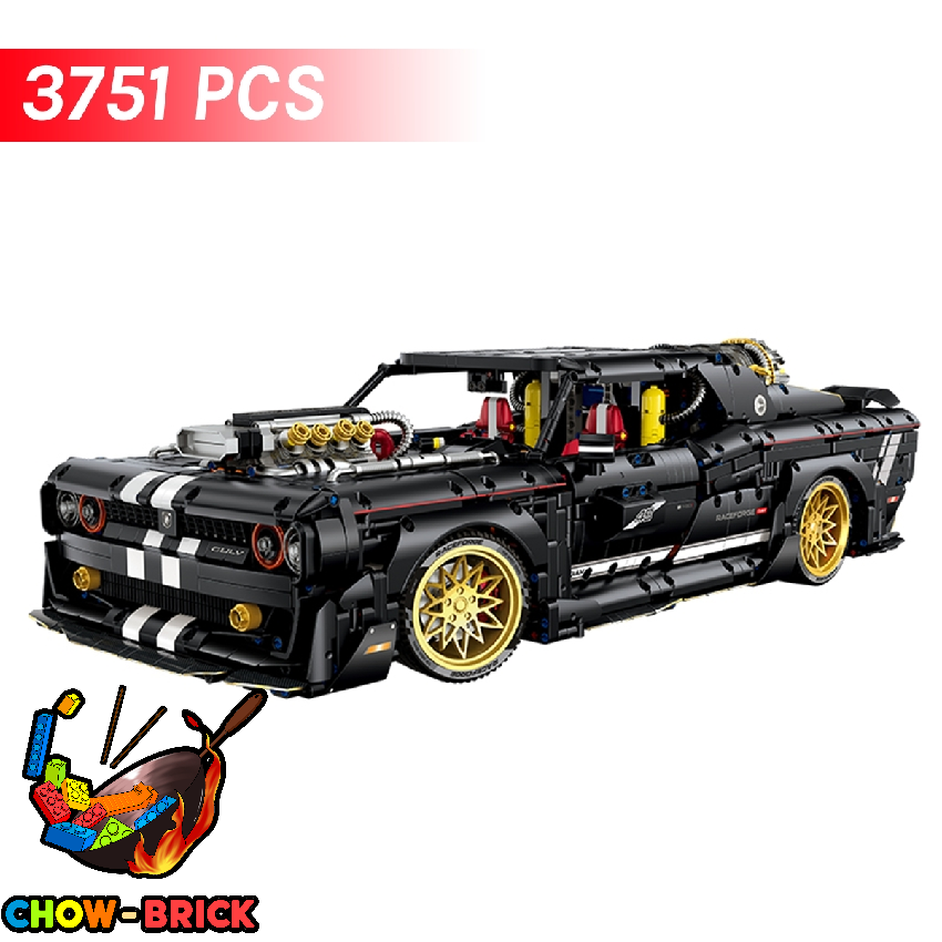 Guly 1/8 10637 RaceForge Dodge Challenger w/ PF Parts - ChowBrick