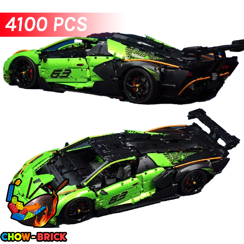 TGL & LaoLiang MOC 1/8 01 Supercar Lamborghini Static Version
