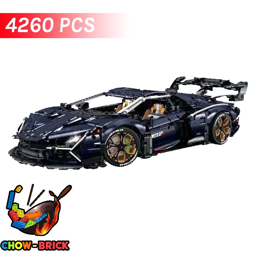 LERU 1/8 10724 Lamborghini Aventador Starry Sky Static Version