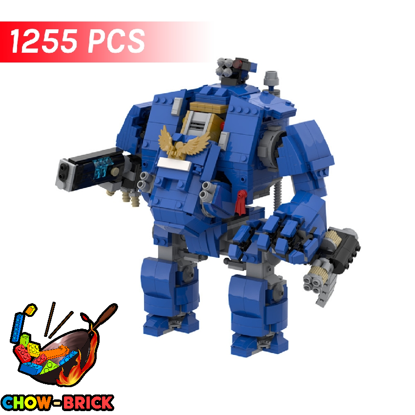 Lego Warhammer 40k Dreadnought Instructions GoBricks A1597