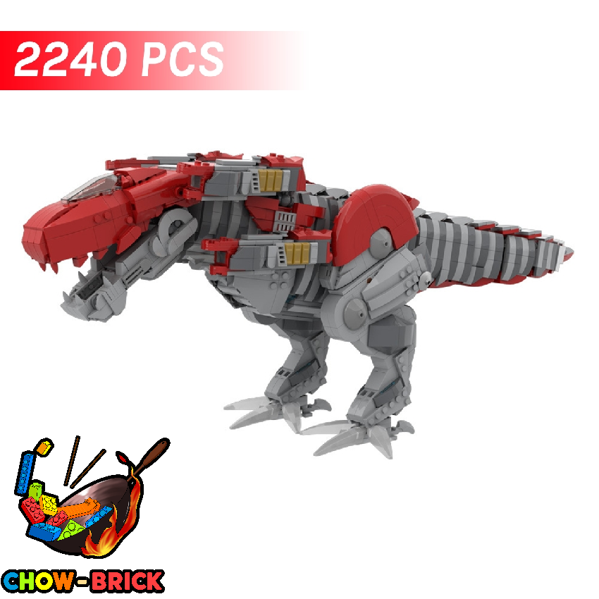 GoBricks A1620 Power Rangers (2017) T-Rex Zord - ChowBrick Store