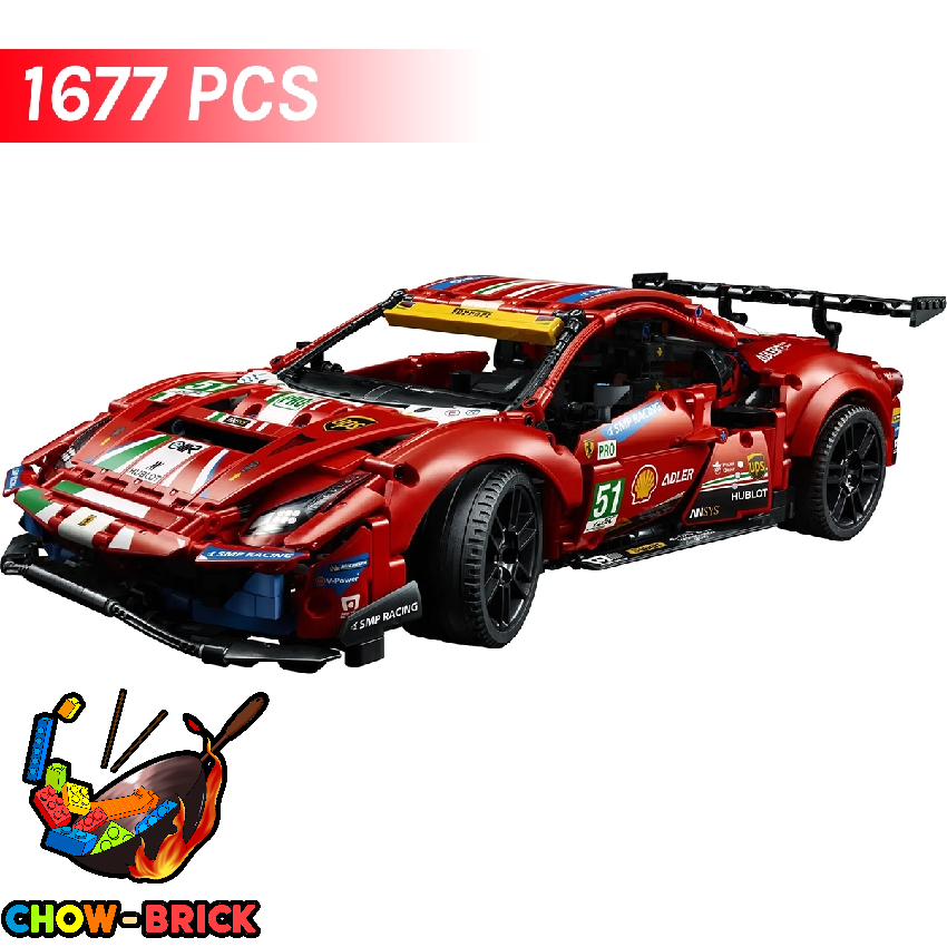 4th Party Ferrari 488 GTE 'AF Corse #51' - ChowBrick Store