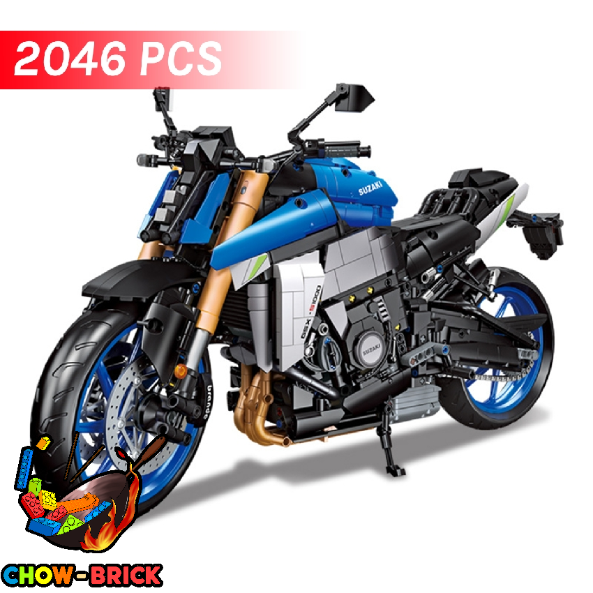 Jie Star 1/5 58014 Suzuki GSX-S1000 - ChowBrick Store