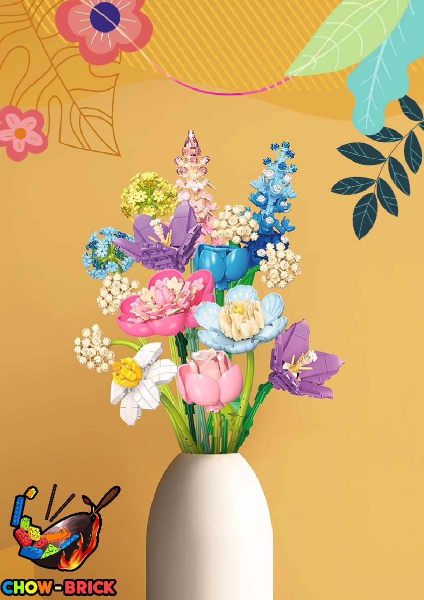 Flowers まとめ Jie Star JJ9092 Flowers Fingertip Romance - ChowBrick Store