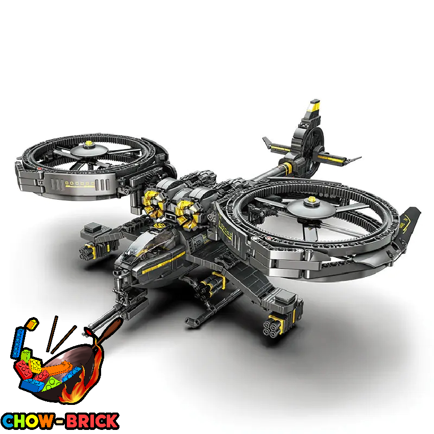 ZHEGAO QJ5001 Ghost Helicopter - ChowBrick Store