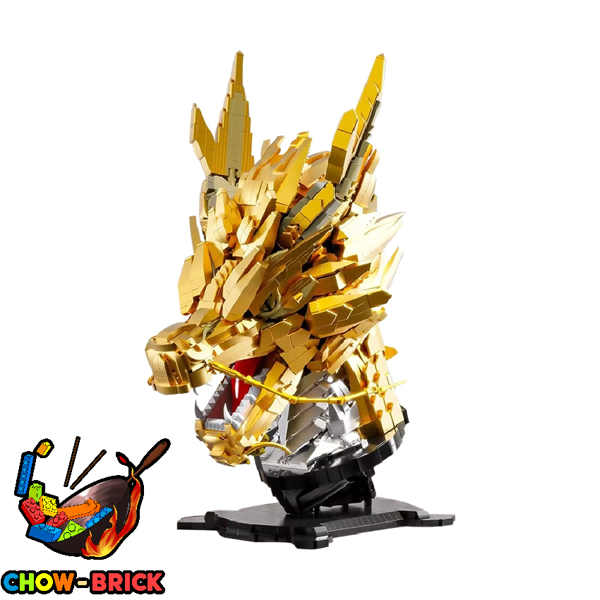 NEXUX.D 8810 Golden Dragon Head - ChowBrick Store