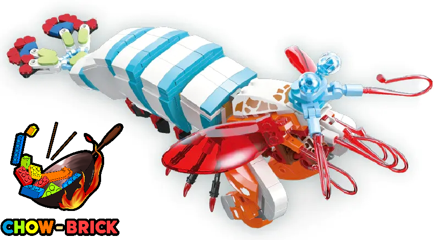 ビックチャンク　ヒョウ柄　ノイジー　サーフェイスジョー Jie Star JJ9152 Exotic Creatures Club: Peacock Mantis Shrimp