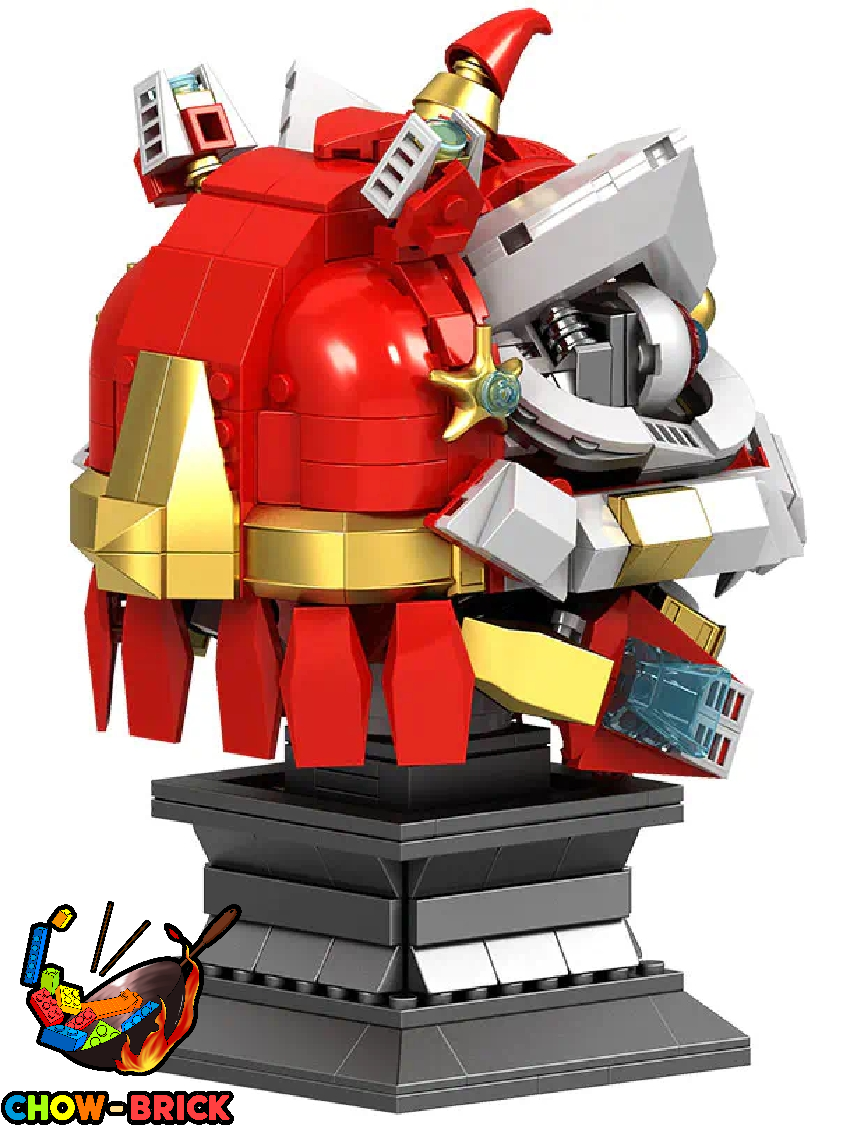 MOC WQ8011 Cyber ​​Mechanical Lion Dance - ChowBrick Store