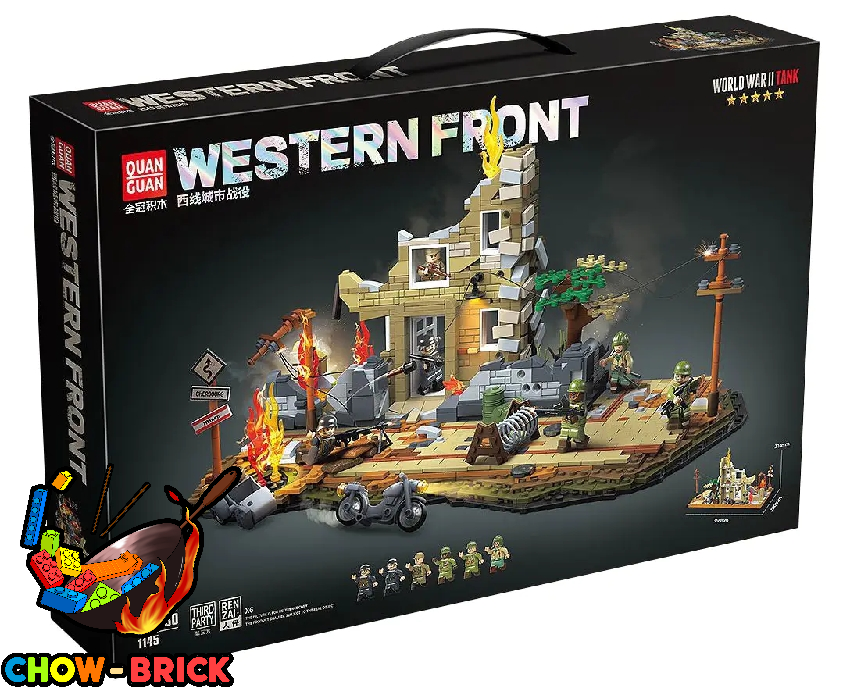 QUANGUAN 100280 Western Front ChowBrick Store