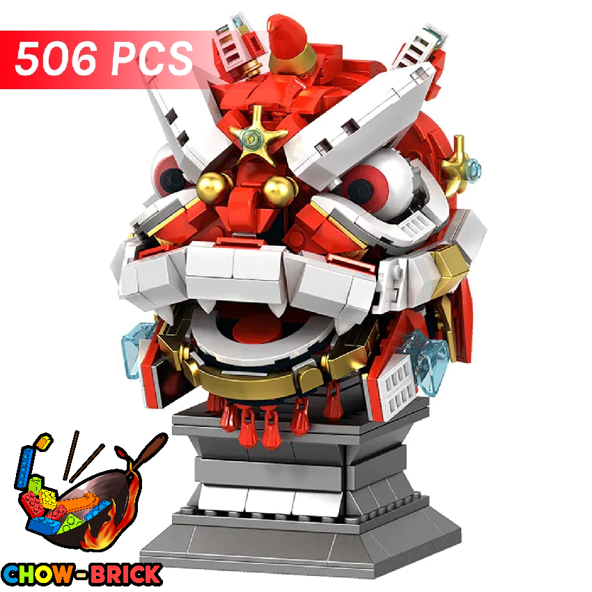 MOC WQ8011 Cyber ​​Mechanical Lion Dance - ChowBrick Store