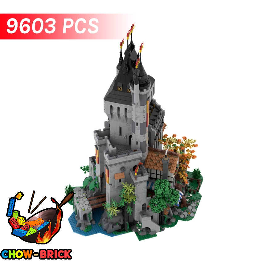 GoBricks A1535 The Lion Knights' High Tower - ChowBrick Store