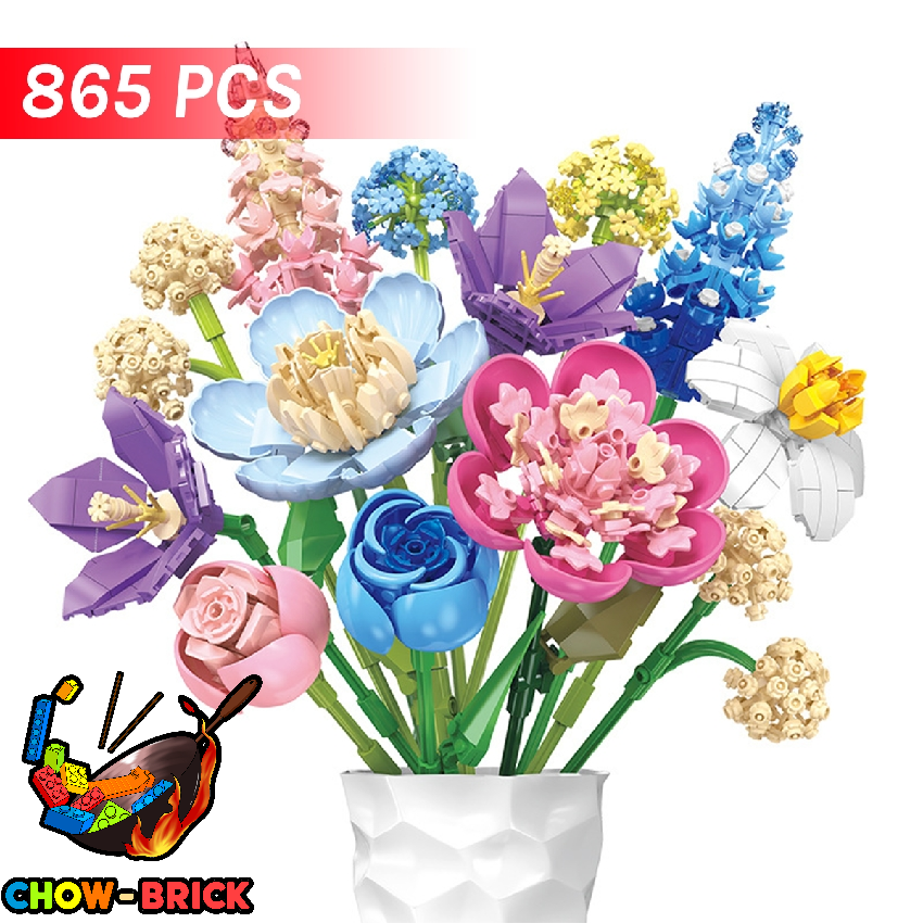 Jie Star JJ9092 Flowers Fingertip Romance - ChowBrick Store