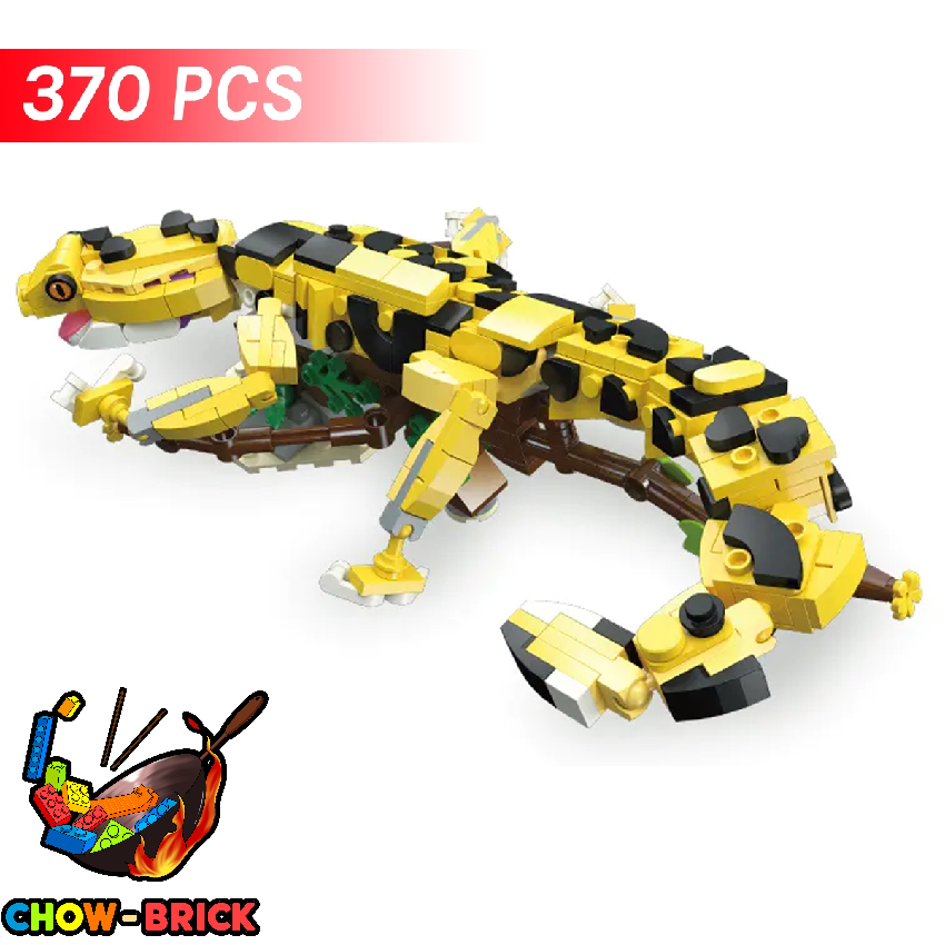 Jie Star JJ9150 Exotic Creatures Club: Leopard Gecko - ChowBrick Store