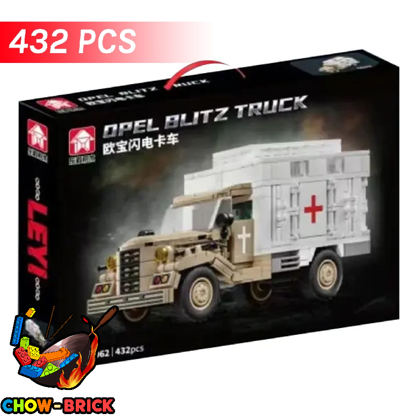 LeYi 66062 Opel Blitz Truck - ChowBrick Store