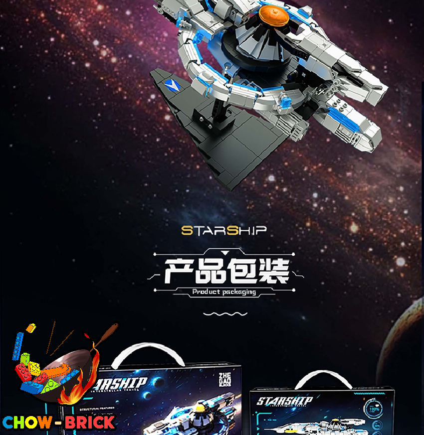 ZHEGAO QJ5472 Starship - ChowBrick Store