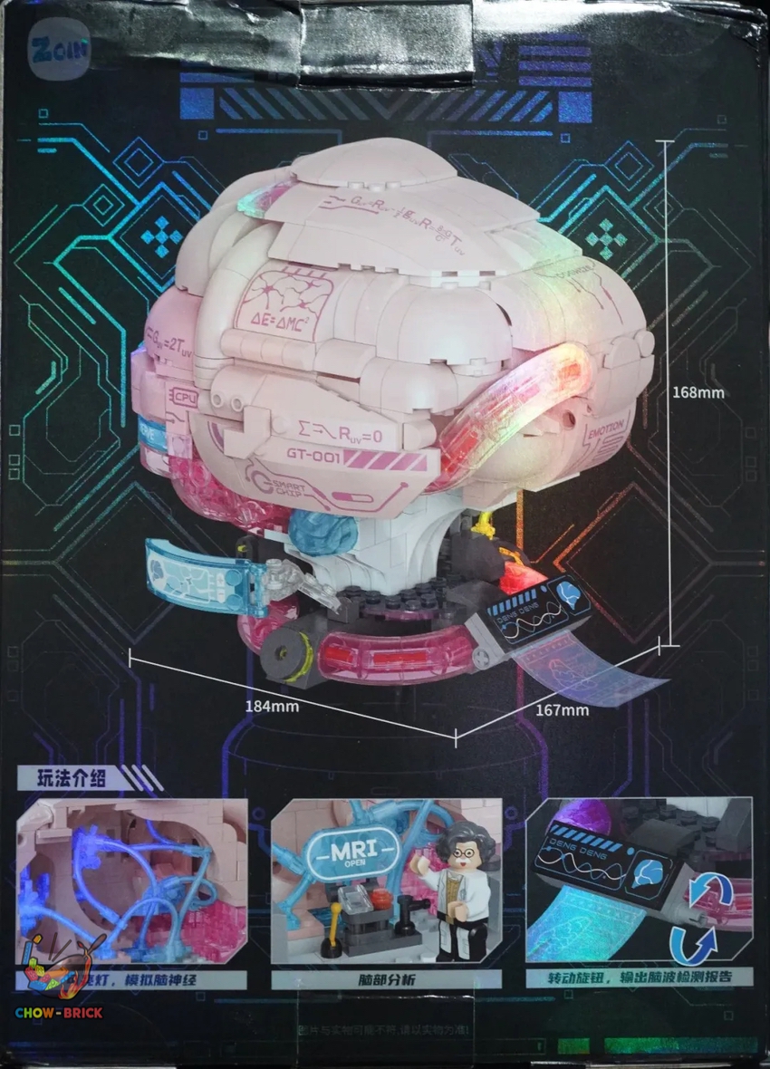 Zoin GK101 Brain w/ Lights - ChowBrick Store