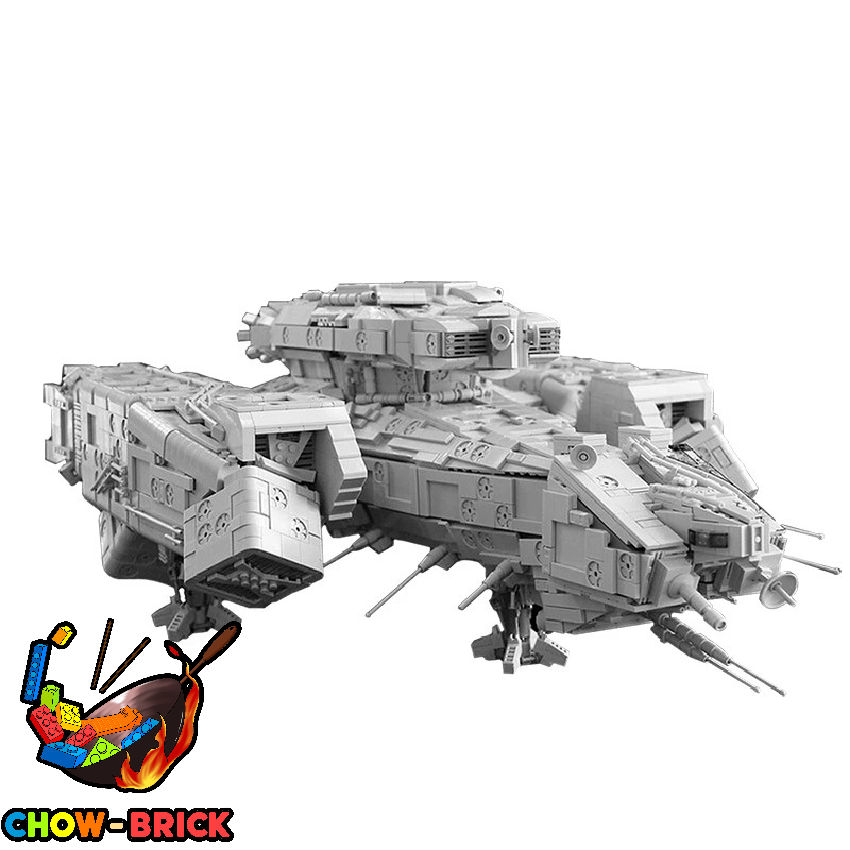 BuildMoc C5197 USCSS Nostromo 9803 - New Upload from Alien - New