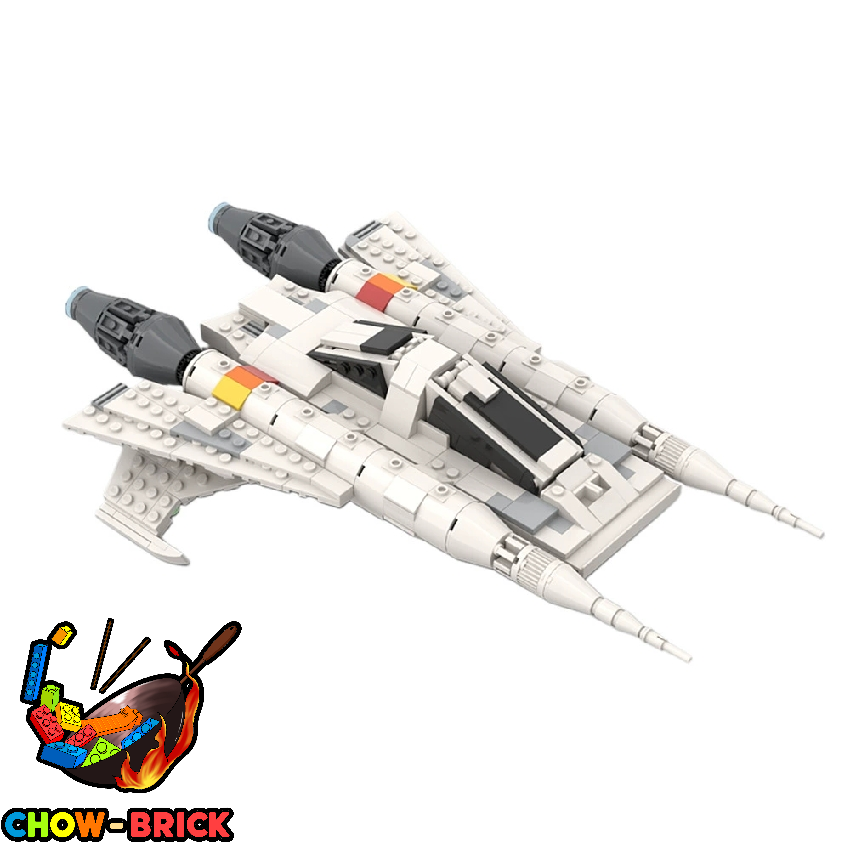 GoBricks A0881 Space BUCK ROGERS Starfighter Ship - ChowBrick Store