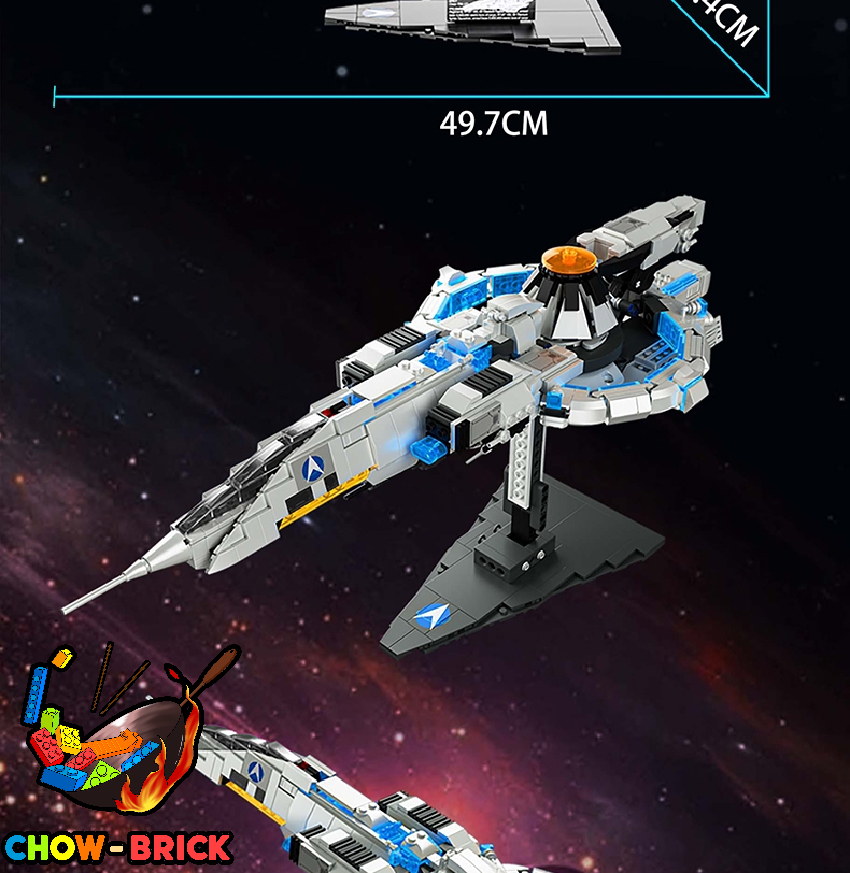 ZHEGAO QJ5472 Starship - ChowBrick Store