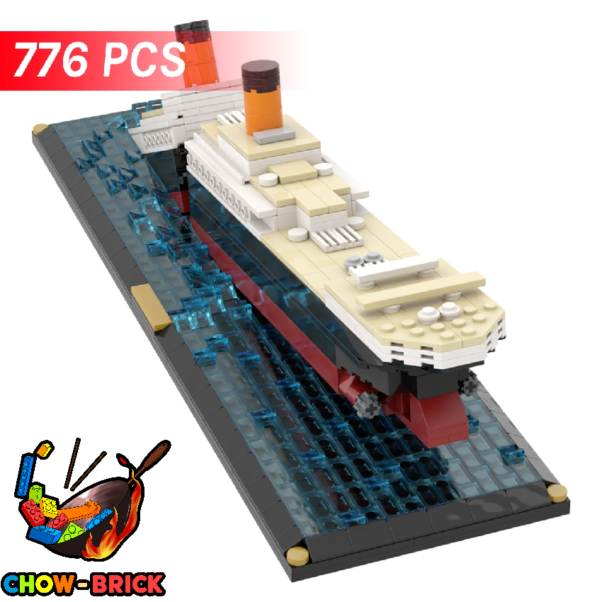 GoBricks A1455 MOC RMS Mini Titanic ChowBrick Store - Main Image