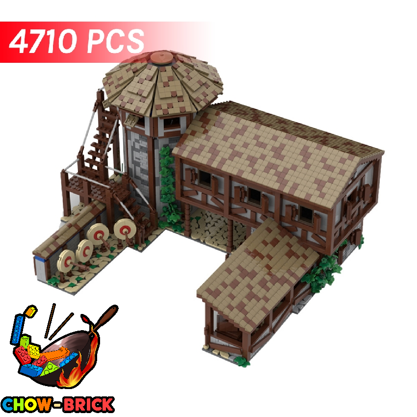 GoBricks A1786 Age of Empires Archery Range (Western European