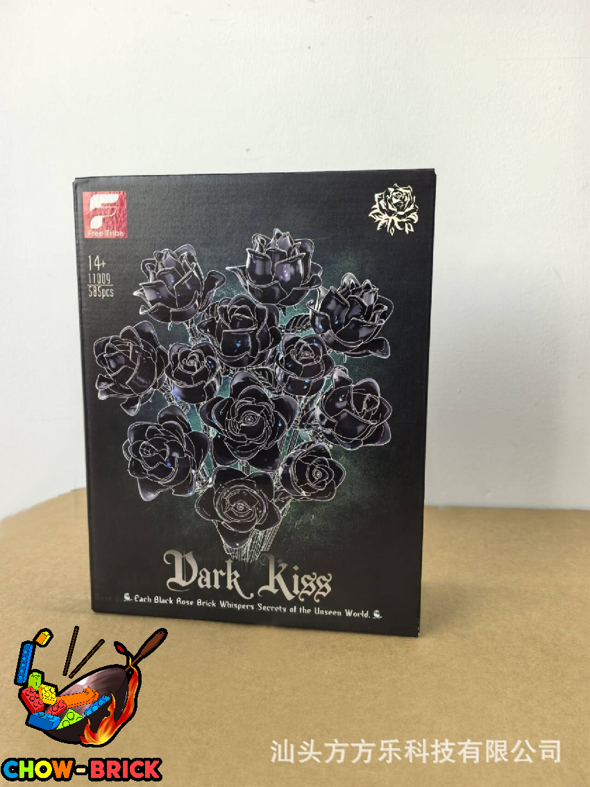 Free Tribe 11009 Black Roses - ChowBrick Store