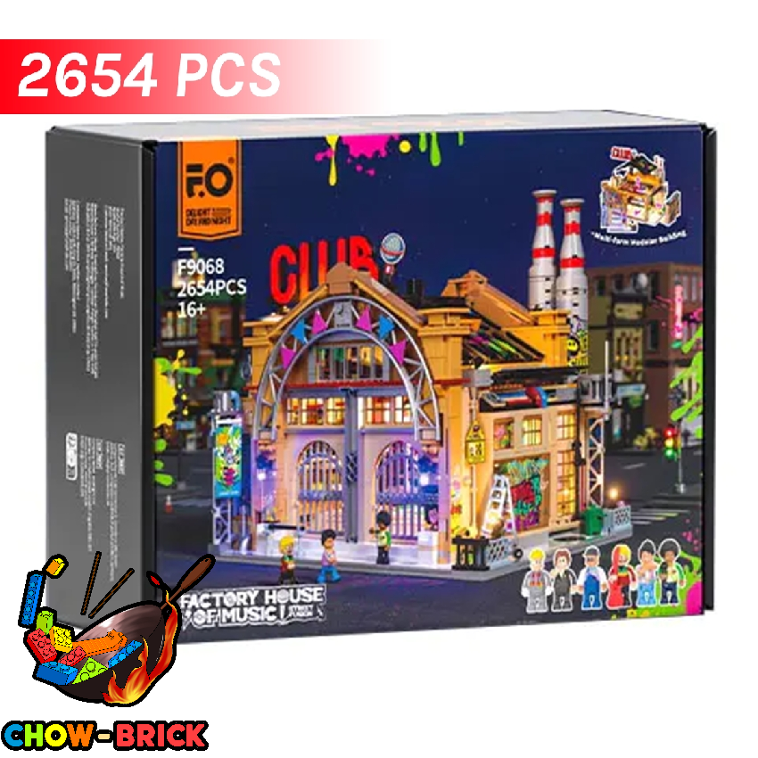 FunWhole F9068 Street Fusion Series: Music Live House w/ Lights