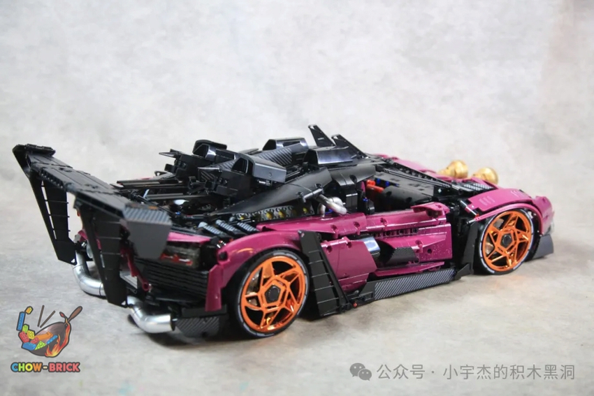 K Box 1/8 10542 DJ-Rambo Lamborghini Aventador SVJ Tuning Static