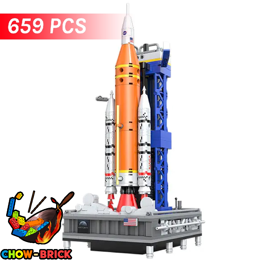 CaDA 1/460 C56049 NASA SLS Artemis Rocket - ChowBrick Store