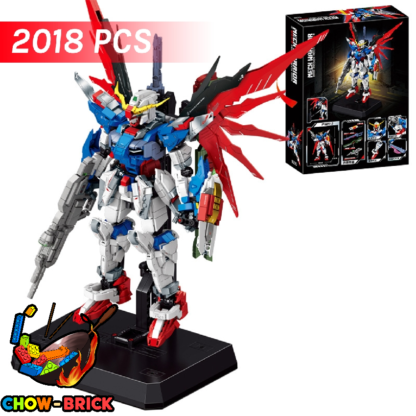 LeYi 9230 Destiny Gundam w/ Stand ChowBrick Store