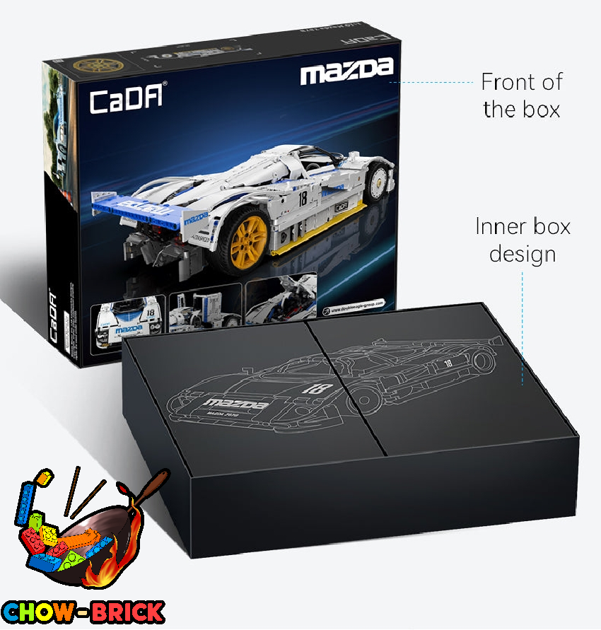 CaDA 1/10 C63007 Mazda 787B Static Version - ChowBrick Store