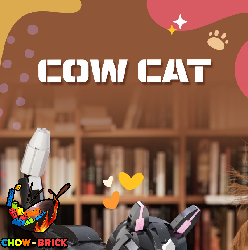 Xbert 66097 Cow Cat - ChowBrick Store