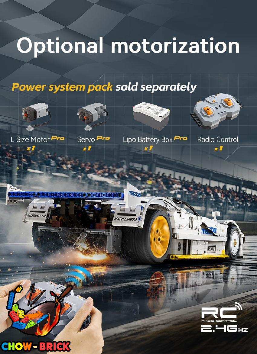 skdbページ CaDA 1/10 C63007 Mazda 787B Static Version - ChowBrick Store