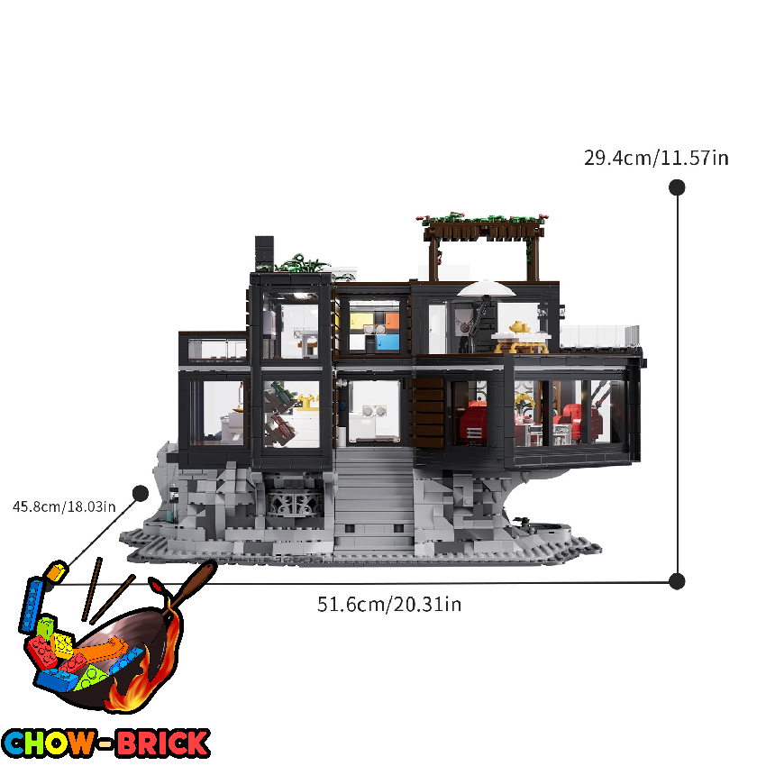 Xbert 66104 House of Vampires w/ Lights - ChowBrick Store