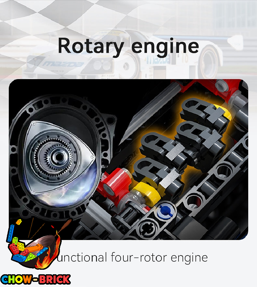 m.jadoreページ CaDA 1/10 C63007 Mazda 787B Static Version - ChowBrick Store