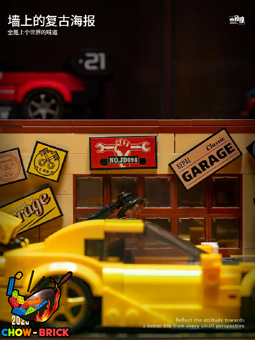 Keep My Specialty JD098 The Speed Hunter Vintage Garage