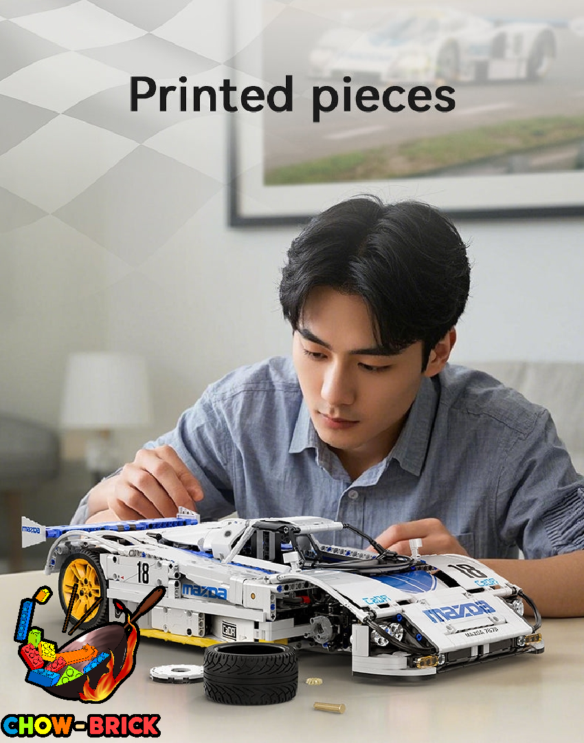 CaDA 1/10 C63007 Mazda 787B Static Version - ChowBrick Store