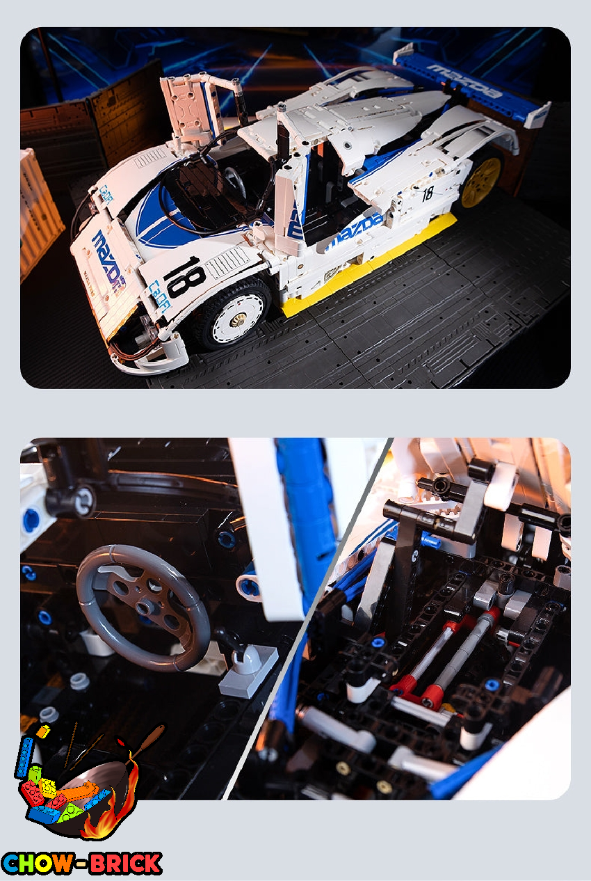 CaDA 1/10 C63007 Mazda 787B Static Version - ChowBrick Store