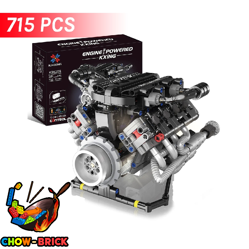KAIXING K96206 Lamborghini V8 w/ PF Parts - ChowBrick Store