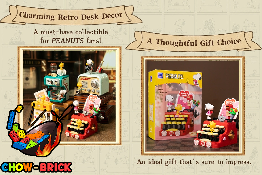 Pantasy 86913-16 Official Licensed Snoopy Retro Time Series