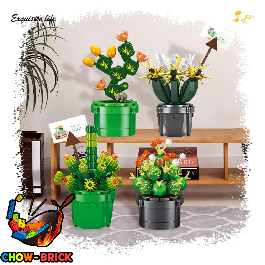 Jie Star JJ9175 The Cactus - ChowBrick Store